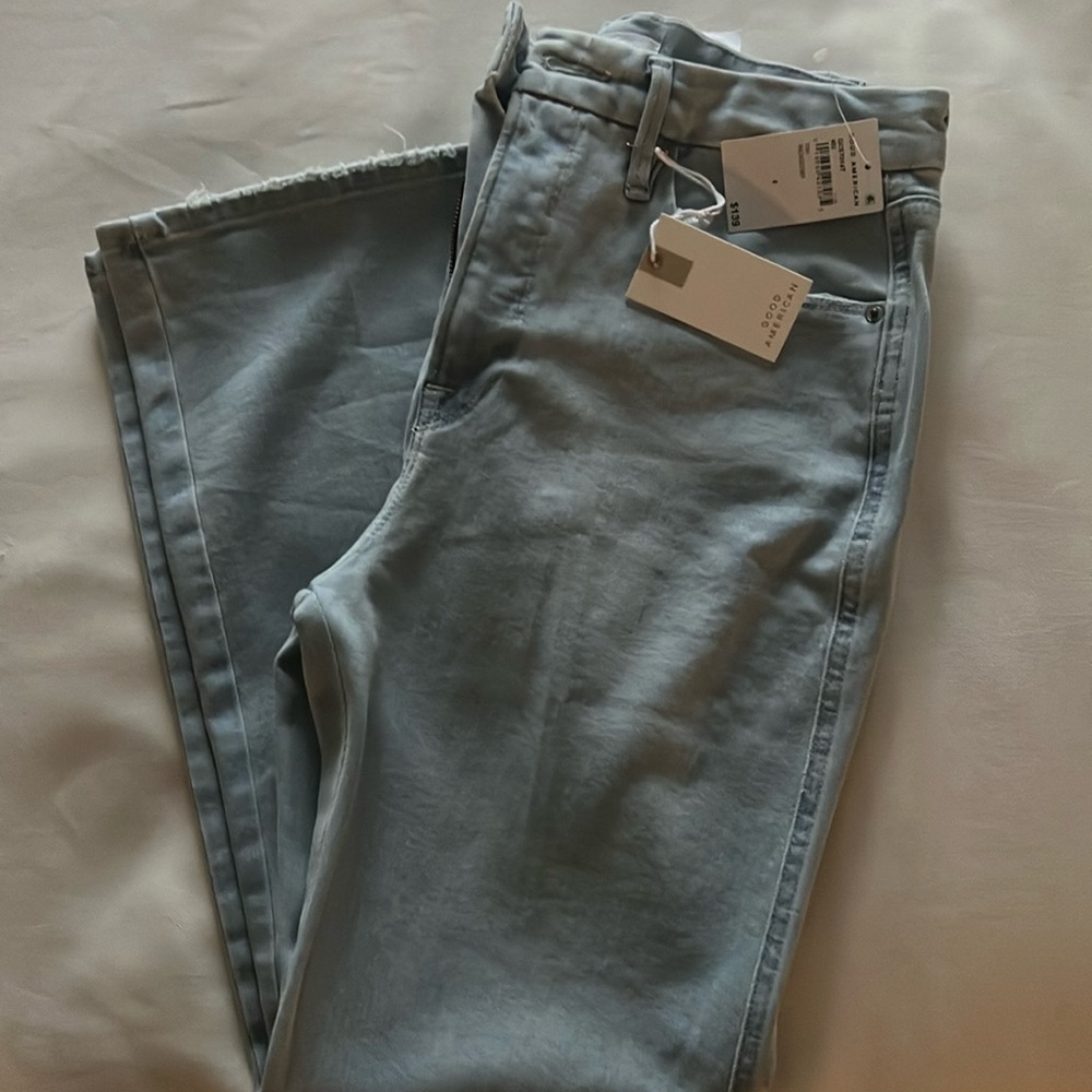 Good American Good Curve Straight Jeans Size 8